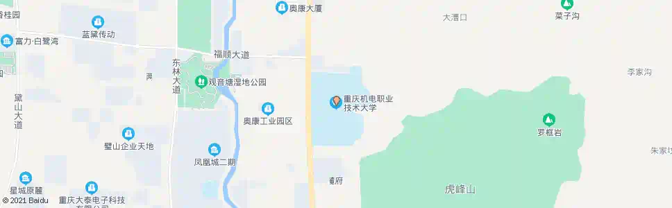 重庆机电技校_公交站地图_重庆公交_妙搜公交查询2025