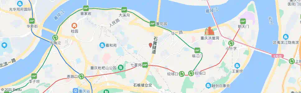 重庆华一坡_公交站地图_重庆公交_妙搜公交查询2025