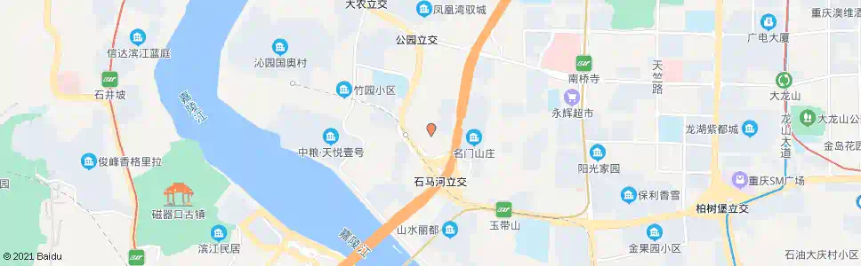 重庆山水景园路口_公交站地图_重庆公交_妙搜公交查询2025