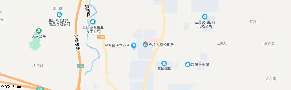 重庆樵坪人家公租房_公交站地图_重庆公交_妙搜公交查询2025