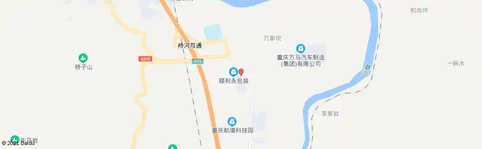 重庆园区污水厂_公交站地图_重庆公交_妙搜公交查询2025