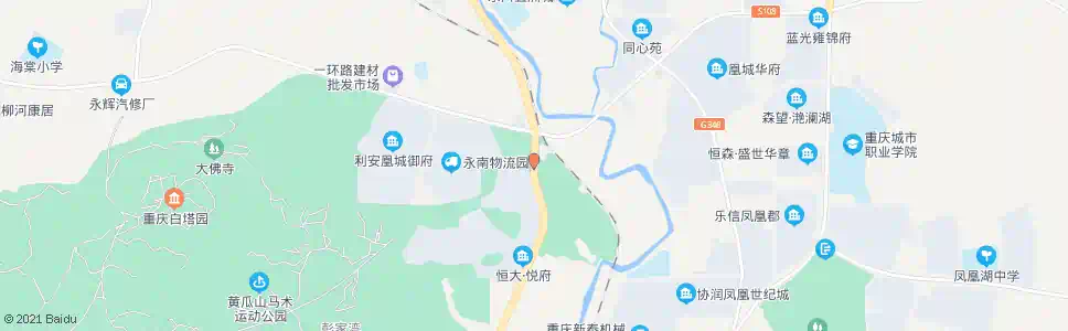 重庆利中休闲庄_公交站地图_重庆公交_妙搜公交查询2025