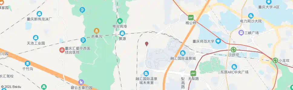 重庆梨树湾钢材市场_公交站地图_重庆公交_妙搜公交查询2025