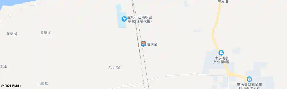 重庆珞璜_公交站地图_重庆公交_妙搜公交查询2025