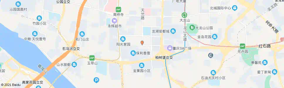 重庆天竺路_公交站地图_重庆公交_妙搜公交查询2025