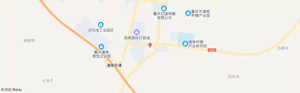 重庆龙光电子_公交站地图_重庆公交_妙搜公交查询2025