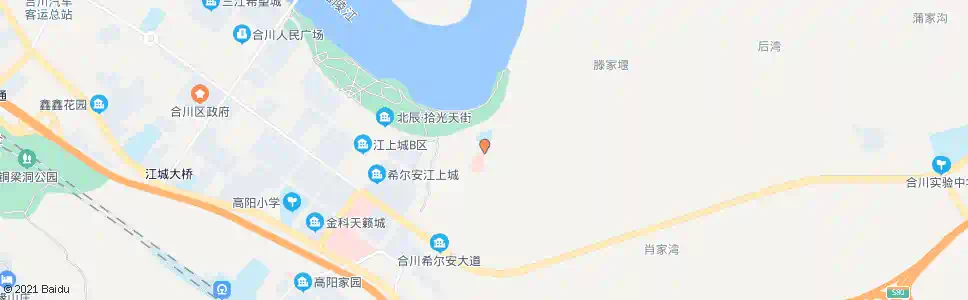重庆东津沱小学_公交站地图_重庆公交_妙搜公交查询2025