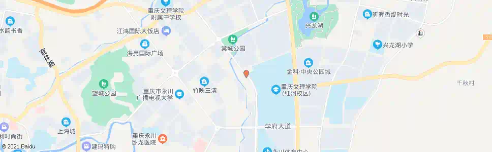 重庆文理学院西站_公交站地图_重庆公交_妙搜公交查询2025