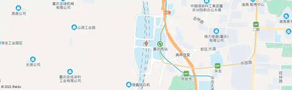 重庆西师附中_公交站地图_重庆公交_妙搜公交查询2025