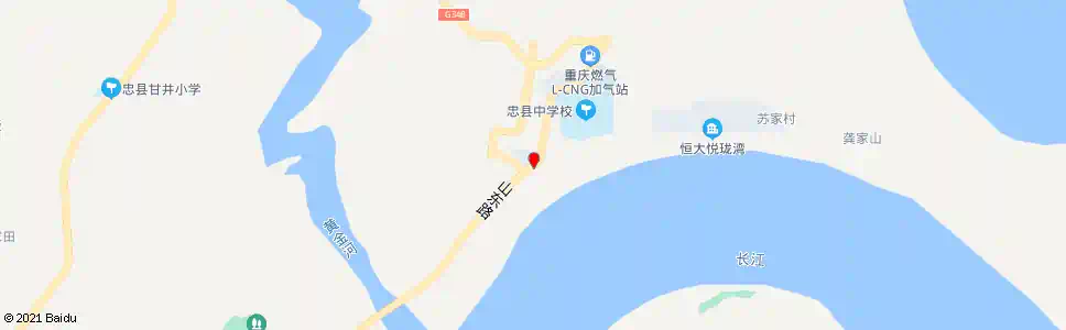 重庆忠县党校_公交站地图_重庆公交_妙搜公交查询2025