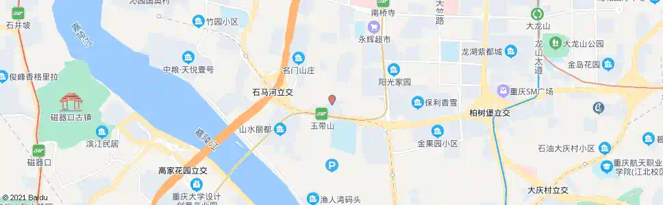 重庆通用新村_公交站地图_重庆公交_妙搜公交查询2025