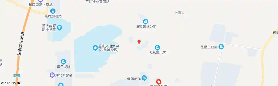 重庆巴福交大路口_公交站地图_重庆公交_妙搜公交查询2025
