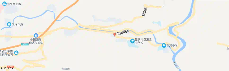 重庆巫中小区_公交站地图_重庆公交_妙搜公交查询2025