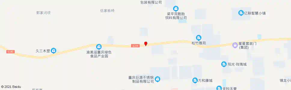 重庆福德村_公交站地图_重庆公交_妙搜公交查询2025
