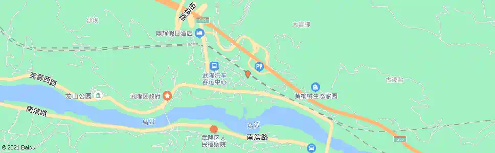 重庆武隆火车站_公交站地图_重庆公交_妙搜公交查询2025