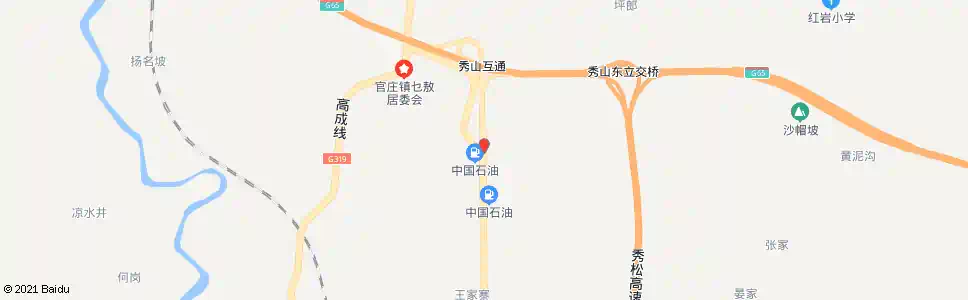 重庆富华叉路口_公交站地图_重庆公交_妙搜公交查询2025
