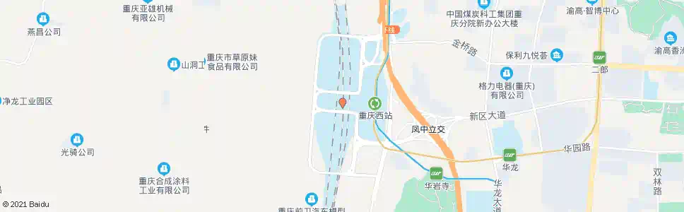 重庆风西路口_公交站地图_重庆公交_妙搜公交查询2025