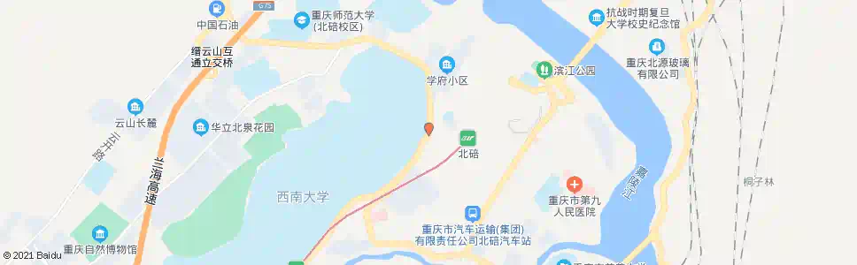 重庆五路口(北碚)_公交站地图_重庆公交_妙搜公交查询2025