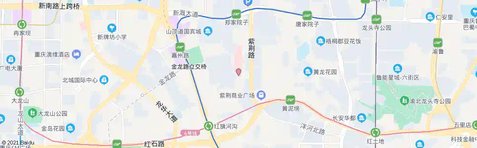重庆红金路_公交站地图_重庆公交_妙搜公交查询2025