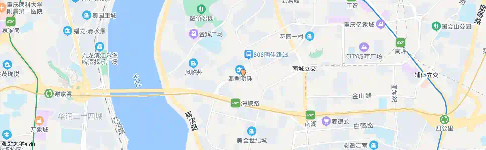 重庆光电路中段_公交站地图_重庆公交_妙搜公交查询2025