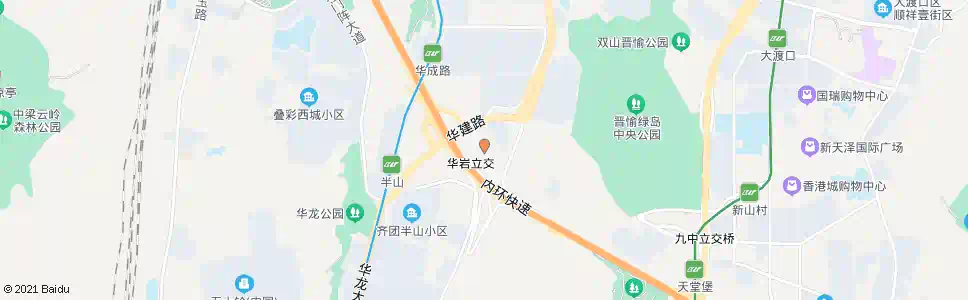 重庆新华印刷厂_公交站地图_重庆公交_妙搜公交查询2025