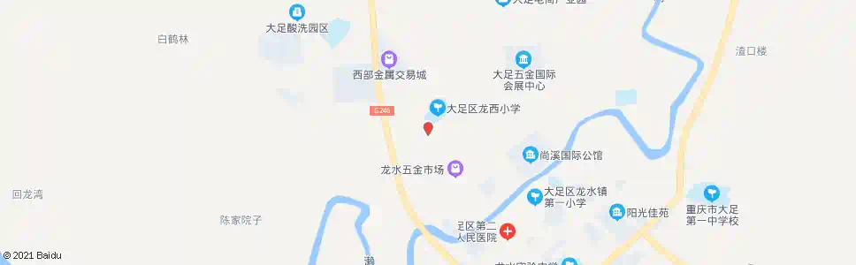 重庆花市街派出所_公交站地图_重庆公交_妙搜公交查询2025