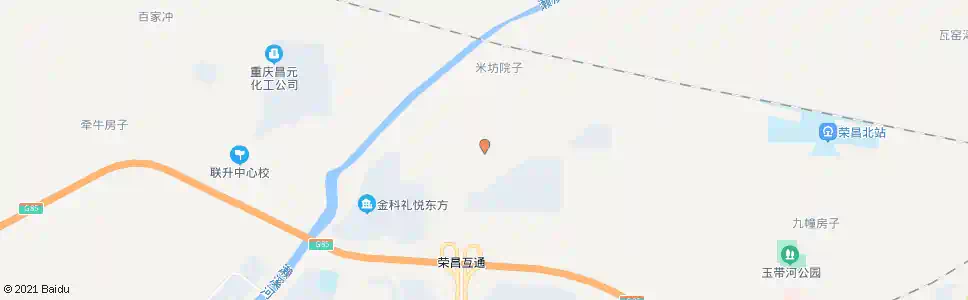 重庆万灵岔路口_公交站地图_重庆公交_妙搜公交查询2025