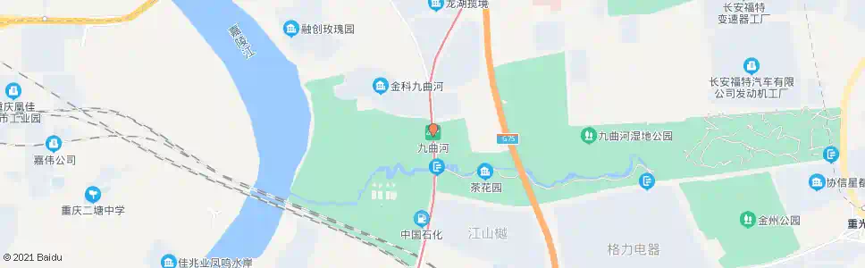 重庆九曲河站_公交站地图_重庆公交_妙搜公交查询2025