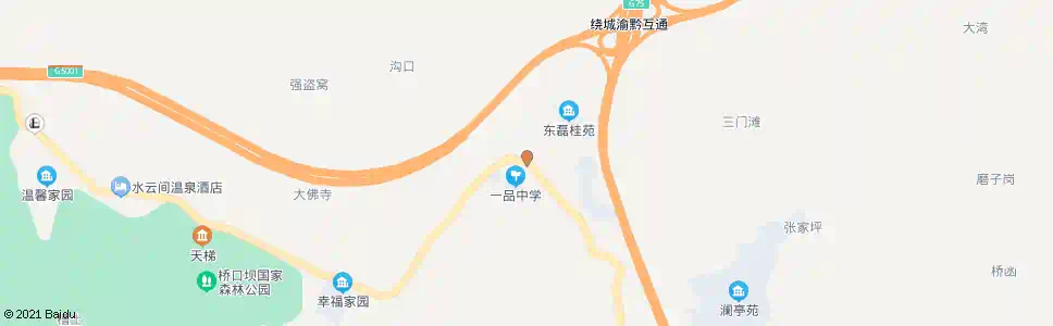 重庆一品正街_公交站地图_重庆公交_妙搜公交查询2025