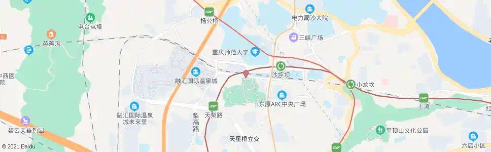 重庆沙坪坝站南路_公交站地图_重庆公交_妙搜公交查询2025