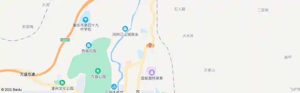 重庆芙蓉丽苑_公交站地图_重庆公交_妙搜公交查询2025