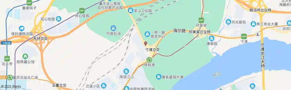 重庆康馨园_公交站地图_重庆公交_妙搜公交查询2025
