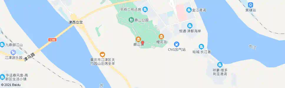 重庆鼎山湖_公交站地图_重庆公交_妙搜公交查询2025