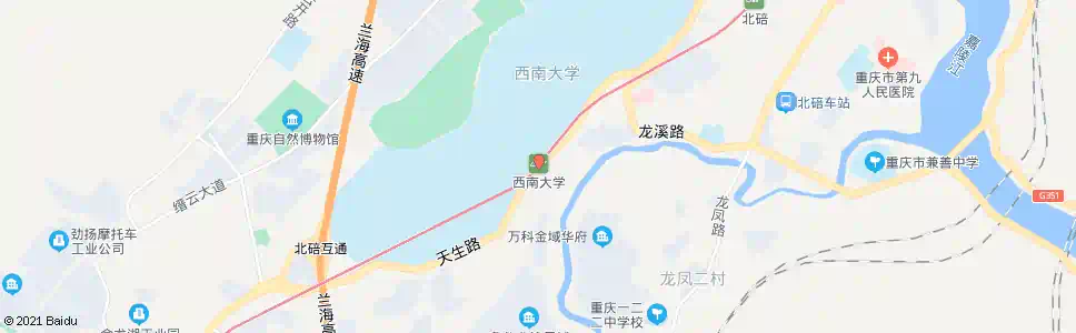 重庆天生桥_公交站地图_重庆公交_妙搜公交查询2025
