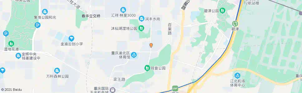 重庆桂馥大道路口_公交站地图_重庆公交_妙搜公交查询2025