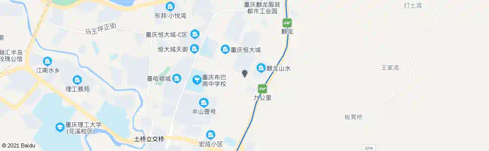 重庆巴南大道_公交站地图_重庆公交_妙搜公交查询2025