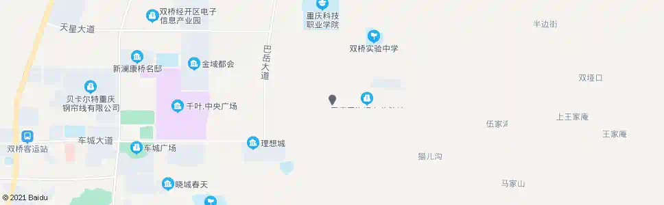 重庆龙滩子社区医院_公交站地图_重庆公交_妙搜公交查询2025