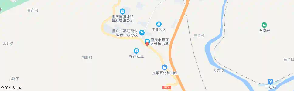 重庆长乐社区_公交站地图_重庆公交_妙搜公交查询2025