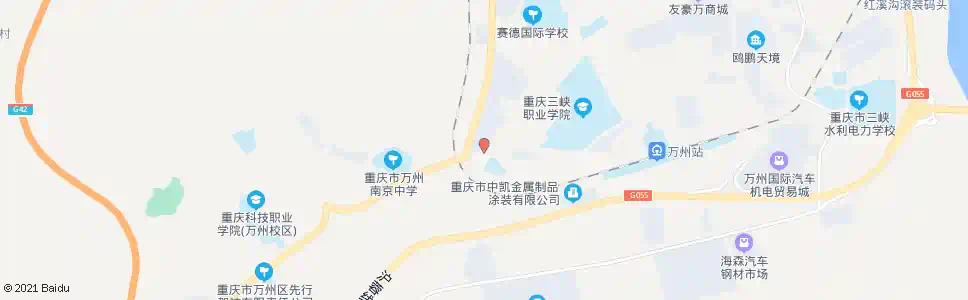重庆鹏程小学_公交站地图_重庆公交_妙搜公交查询2025