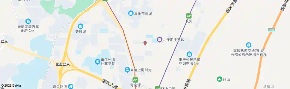 重庆霓裳大道_公交站地图_重庆公交_妙搜公交查询2025