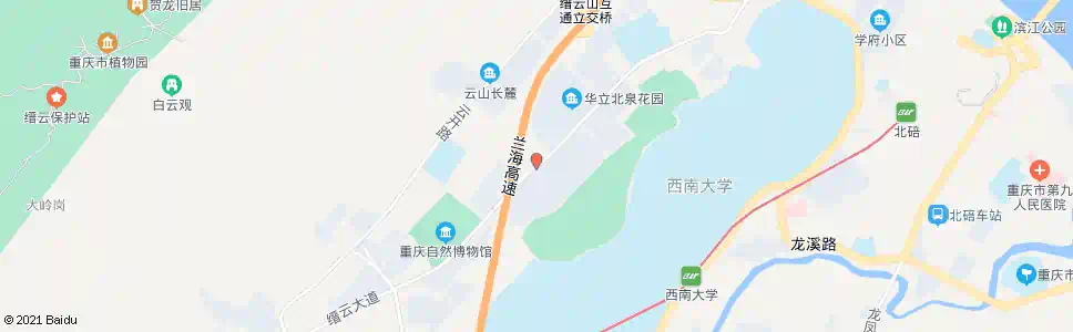 重庆缙云大道北温泉九号_公交站地图_重庆公交_妙搜公交查询2025