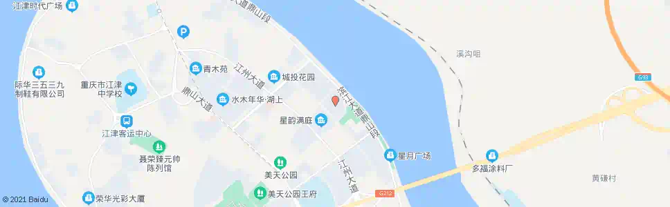 重庆东城中央_公交站地图_重庆公交_妙搜公交查询2025