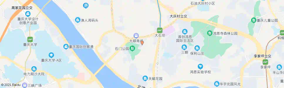 重庆元佳广场_公交站地图_重庆公交_妙搜公交查询2025
