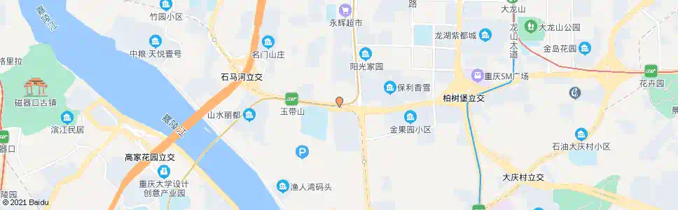 重庆盘溪西_公交站地图_重庆公交_妙搜公交查询2025