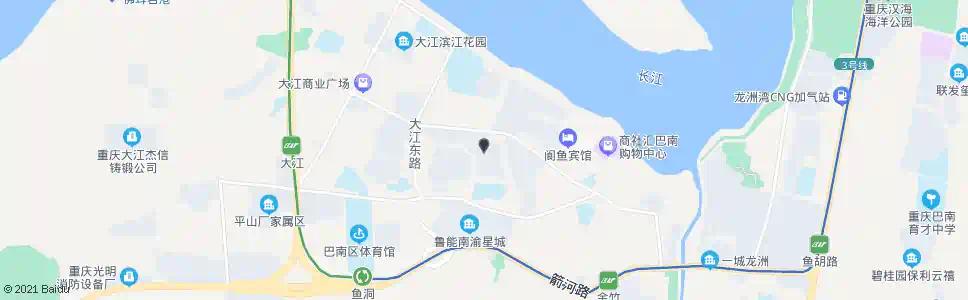 重庆海天花园(中百仓储)_公交站地图_重庆公交_妙搜公交查询2025