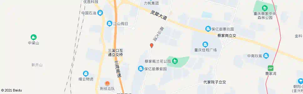 重庆美利花都_公交站地图_重庆公交_妙搜公交查询2025