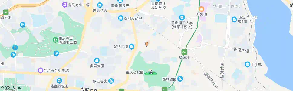 重庆桃园佳景_公交站地图_重庆公交_妙搜公交查询2025