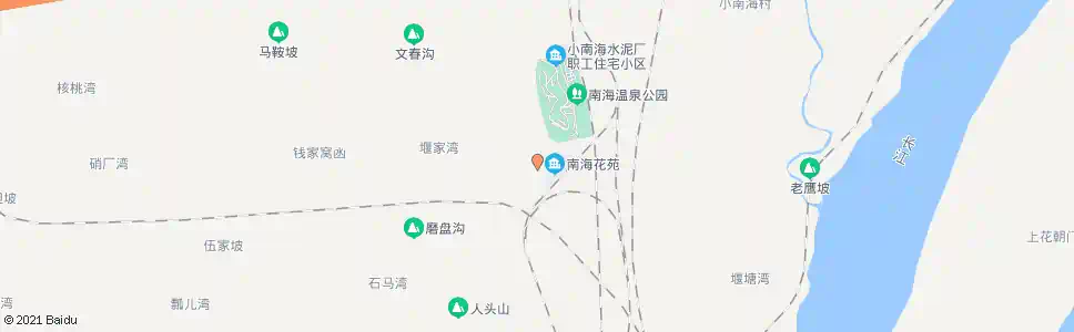 重庆南海温泉B区_公交站地图_重庆公交_妙搜公交查询2025