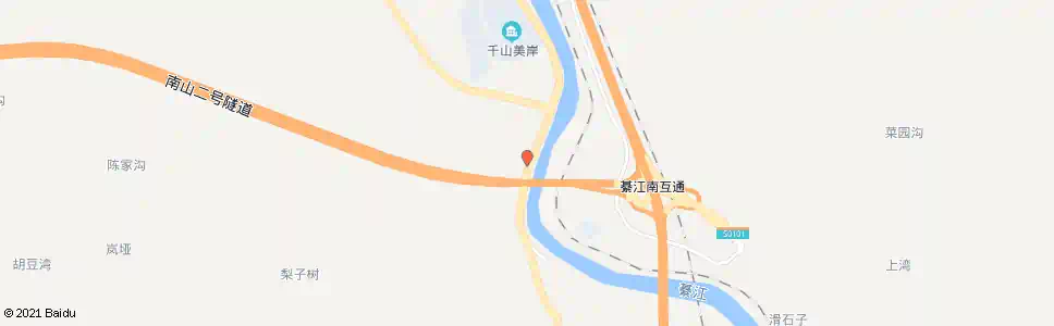 重庆綦江殡仪馆_公交站地图_重庆公交_妙搜公交查询2025