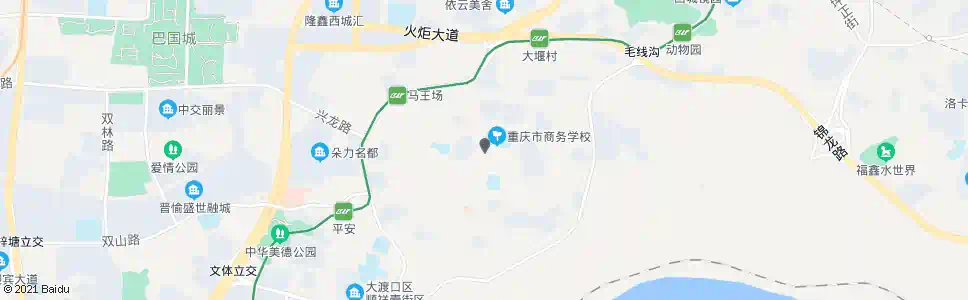 重庆跃进路1站_公交站地图_重庆公交_妙搜公交查询2025